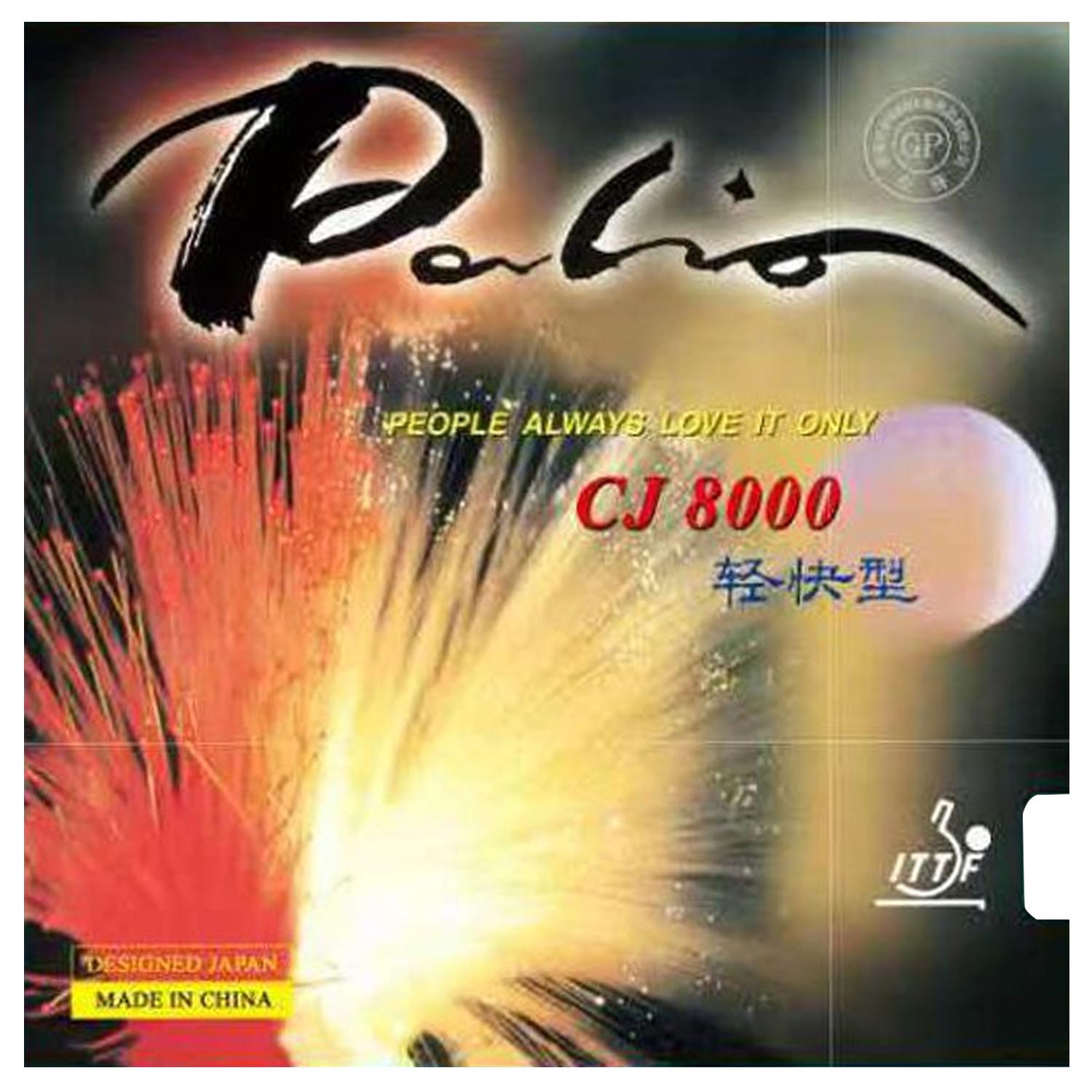 Table Tennis Forehand Rubber - Накладка для настольного тенниса Palio CJ8000