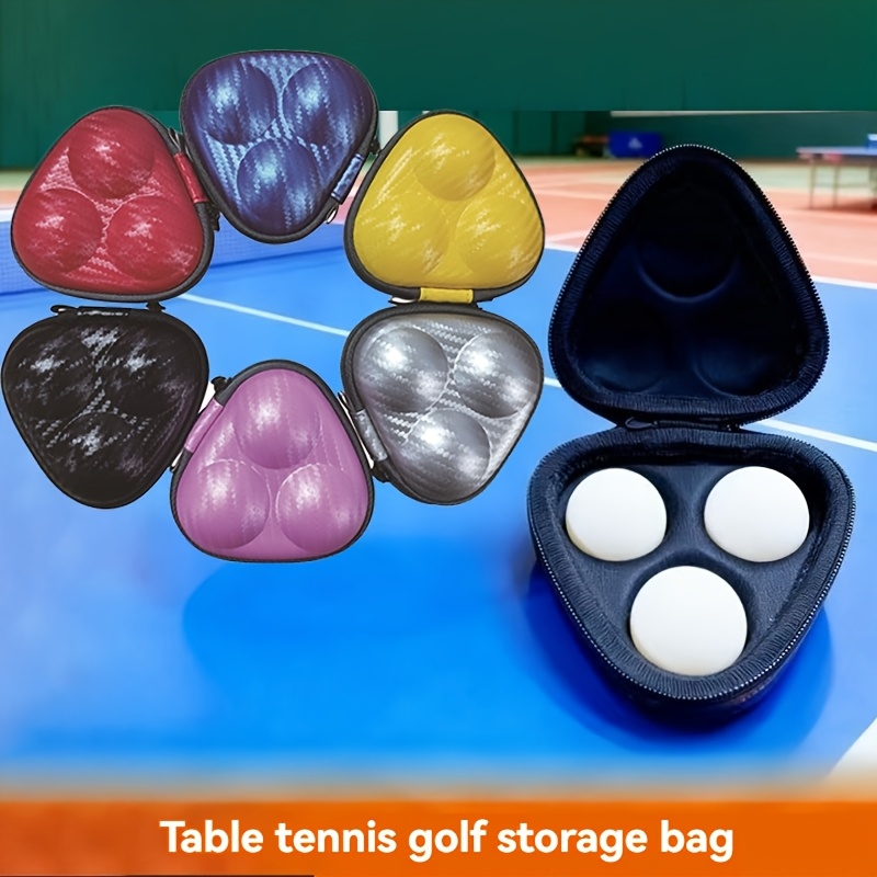Table Tennis Ace - Прочный футляр для хранения теннисных мячей,