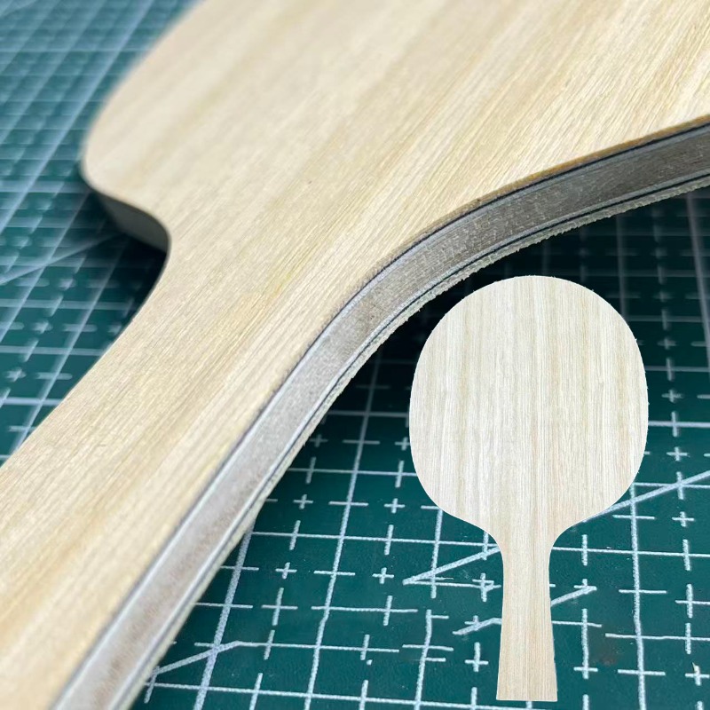 Table Tennis Custom Bat - Утолщенное 9-слойное основание для настольного тенниса
