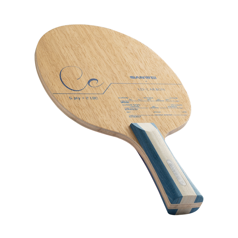 SANWEI CC CARBON ракетка для н – обзор и цена Table Tennis Custom Bat