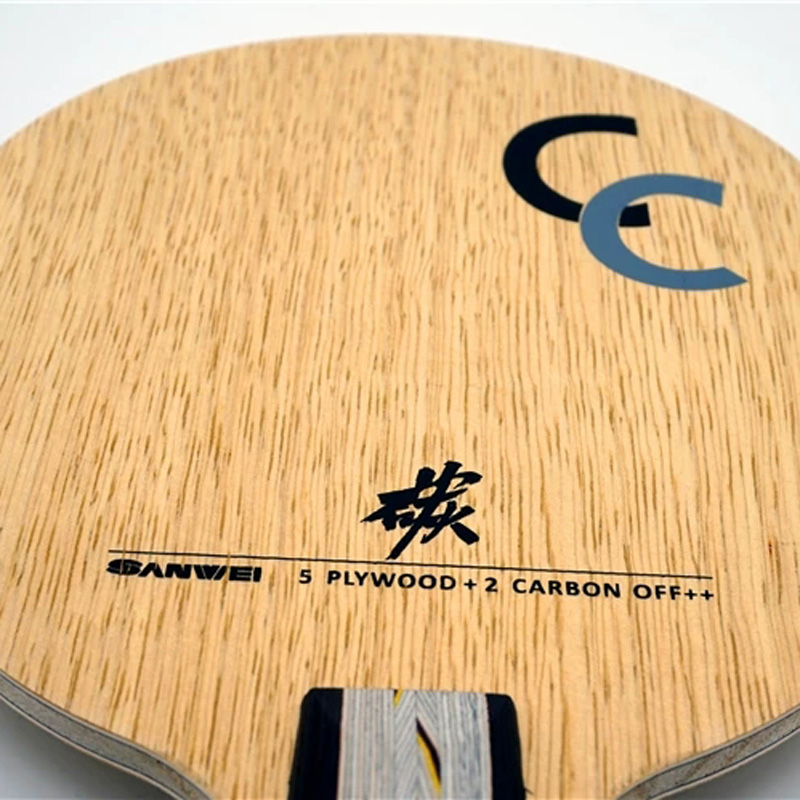 Теннисная ракетка SANWEI CC CL – обзор и цена Table Tennis Custom Bat