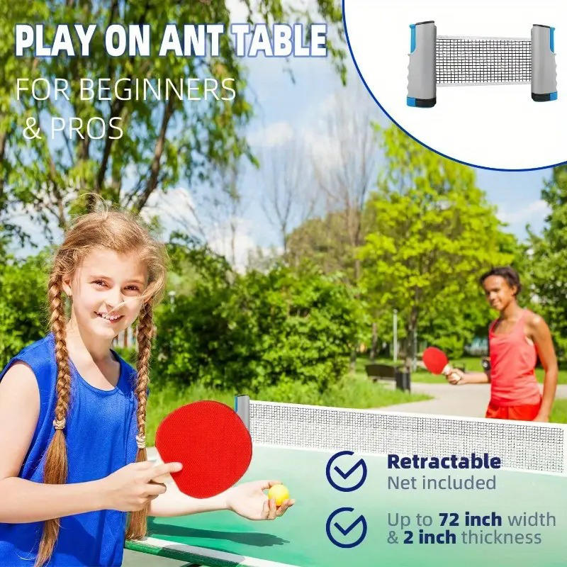 Выдвижная сетка для настольног – обзор и цена Table Tennis Net