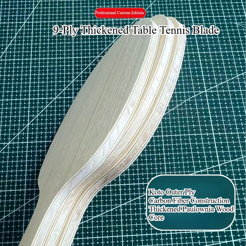 Утолщенное 9-слойное основание – обзор и цена Table Tennis Custom Bat